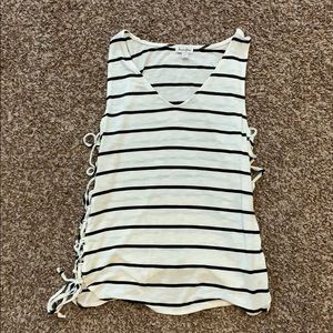 Love, fire tank top